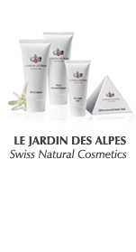 LE JARDIN DES ALPES - Swiss Natural Cosmetics